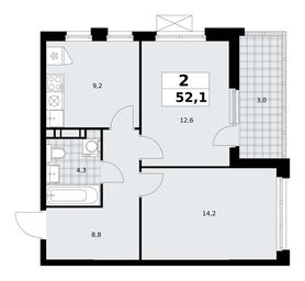 1-BD Apartment Sale, 52.1 sq. m. at Skandinaviya, Skandinaviya Residential Complex, Sosenskoye Settlement, Moscow, Russia #3