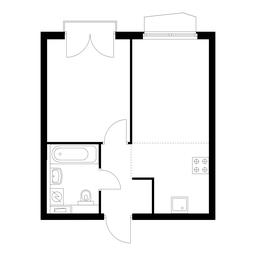 1-BD Apartment Sale, 35.2 sq. m. at Holland Park, Volokolamskoye Highway, 71/13к1, Moscow, Russia #3 1-BD Apartment Sale, 35.2 sq. m. at Holland Park, Volokolamskoye Highway, 71/13к1, Moscow, Russia #3