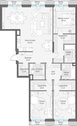 3-BD Apartment Sale, 96.7 sq. m. at Tishinskiy bulvar, Gruzinsky Val Street, 10, Moscow, Russia #2 3-BD Apartment Sale, 96.7 sq. m. at Tishinskiy bulvar, Gruzinsky Val Street, 10, Moscow, Russia #2