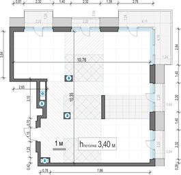 3-BD Apartment Sale, 96.3平方米 at Tishinskiy bulvar, Gruzinsky Val Street, 10, Moscow, Russia #3 3-BD Apartment Sale, 96.3平方米 at Tishinskiy bulvar, Gruzinsky Val Street, 10, Moscow, Russia #3
