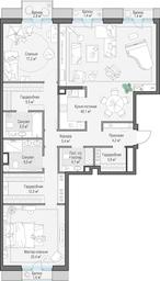 2-BD Apartment Sale, 138.4 sq. m. at Tishinskiy bulvar, Gruzinsky Val Street, 10, Moscow, Russia #3 2-BD Apartment Sale, 138.4 sq. m. at Tishinskiy bulvar, Gruzinsky Val Street, 10, Moscow, Russia #3