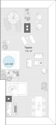 2-BD Apartment Sale, 147.2 sq. m. at Tishinskiy bulvar, Gruzinsky Val Street, 10, Moscow, Russia #4
