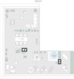 2-BD Apartment Sale, 128.8平方米 at Tishinskiy bulvar, Gruzinsky Val Street, 10, Moscow, Russia #4