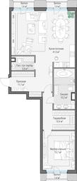 1-BD Apartment Sale, 92.3 sq. m. at Tishinskiy bulvar, Gruzinsky Val Street, 10, Moscow, Russia #2 1-BD Apartment Sale, 92.3 sq. m. at Tishinskiy bulvar, Gruzinsky Val Street, 10, Moscow, Russia #2