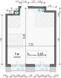 1-BD Apartment Sale, 56.2 sq. m. at Tishinskiy bulvar, Gruzinsky Val Street, 10, Moscow, Russia #2 1-BD Apartment Sale, 56.2 sq. m. at Tishinskiy bulvar, Gruzinsky Val Street, 10, Moscow, Russia #2