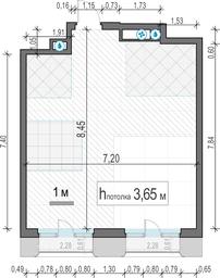 1-BD Apartment Sale, 55.6 sq. m. at Tishinskiy bulvar, Gruzinsky Val Street, 10, Moscow, Russia #2