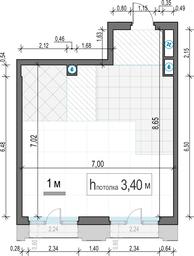 1-BD Apartment Sale, 52.8 sq. m. at Tishinskiy bulvar, Gruzinsky Val Street, 10, Moscow, Russia #2