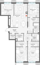 3-BD Apartment Sale, 152.6平方米 at Tishinskiy bulvar, Gruzinsky Val Street, 10, Moscow, Russia #2 3-BD Apartment Sale, 152.6平方米 at Tishinskiy bulvar, Gruzinsky Val Street, 10, Moscow, Russia #2