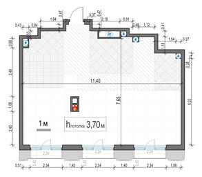 1-BD Apartment Sale, 85.4 sq. m. at Tishinskiy bulvar, Gruzinsky Val Street, 10, Moscow, Russia #4