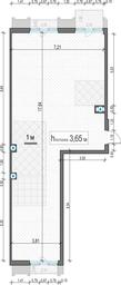 1-BD Apartment Sale, 97 sq. m. at Tishinskiy bulvar, Gruzinsky Val Street, 10, Moscow, Russia #4