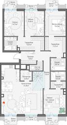 5-BD Apartment Sale, 180.5 sq. m. at Tishinskiy bulvar, Gruzinsky Val Street, 10, Moscow, Russia #3