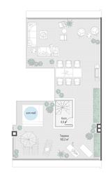 5-BD Apartment Sale, 180.5 sq. m. at Tishinskiy bulvar, Gruzinsky Val Street, 10, Moscow, Russia #4