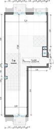 1-BD Apartment Sale, 96.7平方米 at Tishinskiy bulvar, Gruzinsky Val Street, 10, Moscow, Russia #4