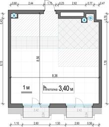 1-BD Apartment Sale, 69.2 sq. m. at Tishinskiy bulvar, Gruzinsky Val Street, 10, Moscow, Russia #3