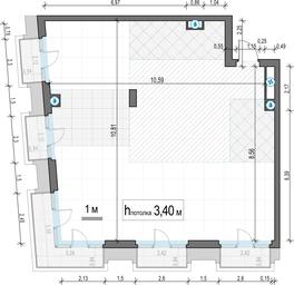 2-BD Apartment Sale, 111.9 sq. m. at Tishinskiy bulvar, Gruzinsky Val Street, 10, Moscow, Russia #3 2-BD Apartment Sale, 111.9 sq. m. at Tishinskiy bulvar, Gruzinsky Val Street, 10, Moscow, Russia #3