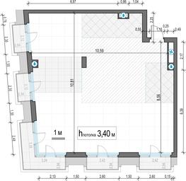2-BD Apartment Sale, 111.4 sq. m. at Tishinskiy bulvar, Gruzinsky Val Street, 10, Moscow, Russia #3