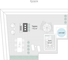 2-BD Apartment Sale, 130.6 sq. m. at Tishinskiy bulvar, Gruzinsky Val Street, 10, Moscow, Russia #2 2-BD Apartment Sale, 130.6 sq. m. at Tishinskiy bulvar, Gruzinsky Val Street, 10, Moscow, Russia #2