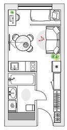 Apartment Sale, 20.17 sq. m. at Perets, Pyatnitskoye Highway, 58, Moscow, Russia #3 Apartment Sale, 20.17 sq. m. at Perets, Pyatnitskoye Highway, 58, Moscow, Russia #3