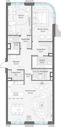 2-BD Apartment Sale, 125.4 sq. m. at Tishinskiy bulvar, Gruzinsky Val Street, 10, Moscow, Russia #2 2-BD Apartment Sale, 125.4 sq. m. at Tishinskiy bulvar, Gruzinsky Val Street, 10, Moscow, Russia #2