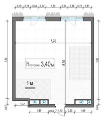 1-BD Apartment Sale, 59.4 sq. m. at Tishinskiy bulvar, Gruzinsky Val Street, 10, Moscow, Russia #4