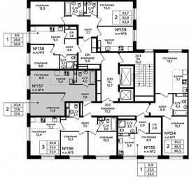 1-BD Apartment Sale, 37.7平方米 at Eko Bunino, prospekt Kuprina, 34к1, Sosenskoye Settlement, Moscow, Russia #3 1-BD Apartment Sale, 37.7平方米 at Eko Bunino, prospekt Kuprina, 34к1, Sosenskoye Settlement, Moscow, Russia #3