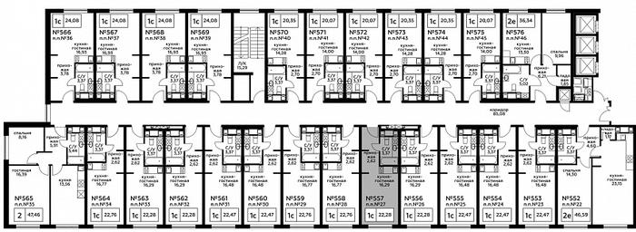 Apartment Sale, 22.38平方米 at Perets, Pyatnitskoye Highway, 58, Moscow, Russia #3 Apartment Sale, 22.38平方米 at Perets, Pyatnitskoye Highway, 58, Moscow, Russia #3
