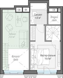 2-BD Apartment Sale, 64.5 sq. m. at Tishinskiy bulvar, Gruzinsky Val Street, 10, Moscow, Russia #2 2-BD Apartment Sale, 64.5 sq. m. at Tishinskiy bulvar, Gruzinsky Val Street, 10, Moscow, Russia #2