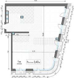 2-BD Apartment Sale, 136.2 sq. m. at Tishinskiy bulvar, Gruzinsky Val Street, 10, Moscow, Russia #3 2-BD Apartment Sale, 136.2 sq. m. at Tishinskiy bulvar, Gruzinsky Val Street, 10, Moscow, Russia #3