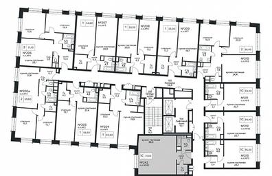 Apartment Sale, 51.5平方米 at Stremyannyj 2, Stremyanniy Lane, 2, Moscow, Russia #3