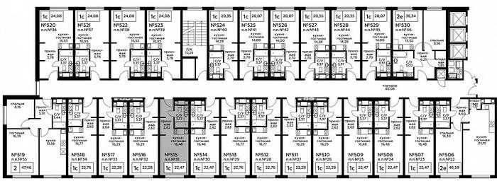 Apartment Sale, 22.57 sq. m. at Perets, Pyatnitskoye Highway, 58, Moscow, Russia #3