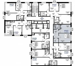 Apartment Sale, 46.8平方米 at Veresk, 3rd Khoroshyovskaya Street, вл19с3к1, Moscow, Russia #2 Apartment Sale, 46.8平方米 at Veresk, 3rd Khoroshyovskaya Street, вл19с3к1, Moscow, Russia #2