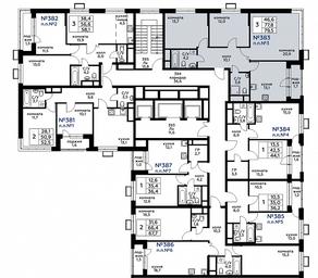 2-BD Apartment Sale, 80.1 sq. m. at Veresk, 3rd Khoroshyovskaya Street, вл19с3к1, Moscow, Russia #2