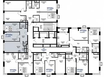 1-BD Apartment Sale, 56.5 sq. m. at Veresk, 3rd Khoroshyovskaya Street, вл19с3к1, Moscow, Russia #2 1-BD Apartment Sale, 56.5 sq. m. at Veresk, 3rd Khoroshyovskaya Street, вл19с3к1, Moscow, Russia #2