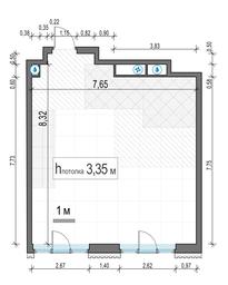 1-BD Apartment Sale, 60.7 sq. m. at Tishinskiy bulvar, Gruzinsky Val Street, 10, Moscow, Russia #4