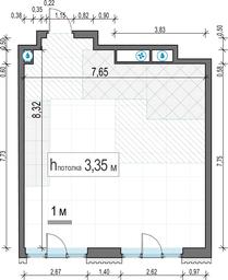 1-BD Apartment Sale, 60.7 sq. m. at Tishinskiy bulvar, Gruzinsky Val Street, 10, Moscow, Russia #2