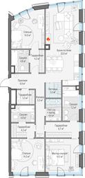 2-BD Apartment Sale, 132 sq. m. at Tishinskiy bulvar, Gruzinsky Val Street, 10, Moscow, Russia #2 2-BD Apartment Sale, 132 sq. m. at Tishinskiy bulvar, Gruzinsky Val Street, 10, Moscow, Russia #2