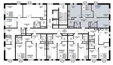 2-BD Apartment Sale, 89.2 sq. m. at Veresk, 3rd Khoroshyovskaya Street, вл19с3к1, Moscow, Russia #2 2-BD Apartment Sale, 89.2 sq. m. at Veresk, 3rd Khoroshyovskaya Street, вл19с3к1, Moscow, Russia #2