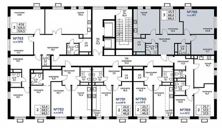 2-BD Apartment Sale, 88.1 sq. m. at Veresk, 3rd Khoroshyovskaya Street, вл19с3к1, Moscow, Russia #2 2-BD Apartment Sale, 88.1 sq. m. at Veresk, 3rd Khoroshyovskaya Street, вл19с3к1, Moscow, Russia #2