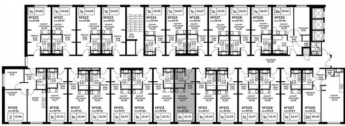 Apartment Sale, 22.86平方米 at Perets, Pyatnitskoye Highway, 58, Moscow, Russia #3