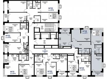2-BD Apartment Sale, 86.7 sq. m. at Veresk, 3rd Khoroshyovskaya Street, вл19с3к1, Moscow, Russia #2 2-BD Apartment Sale, 86.7 sq. m. at Veresk, 3rd Khoroshyovskaya Street, вл19с3к1, Moscow, Russia #2