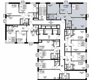 2-BD Apartment Sale, 82.7 sq. m. at Veresk, 3rd Khoroshyovskaya Street, вл19с3к1, Moscow, Russia #2 2-BD Apartment Sale, 82.7 sq. m. at Veresk, 3rd Khoroshyovskaya Street, вл19с3к1, Moscow, Russia #2