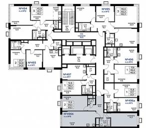 1-BD Apartment Sale, 70.2平方米 at Veresk, 3rd Khoroshyovskaya Street, вл19с3к1, Moscow, Russia #3 1-BD Apartment Sale, 70.2平方米 at Veresk, 3rd Khoroshyovskaya Street, вл19с3к1, Moscow, Russia #3