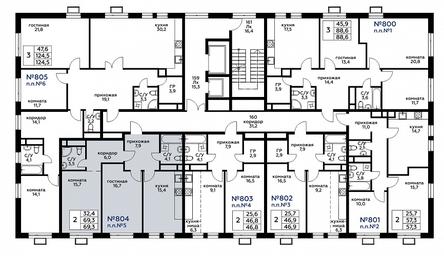 1-BD Apartment Sale, 69.1 sq. m. at Veresk, 3rd Khoroshyovskaya Street, вл19с3к1, Moscow, Russia #2 1-BD Apartment Sale, 69.1 sq. m. at Veresk, 3rd Khoroshyovskaya Street, вл19с3к1, Moscow, Russia #2