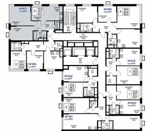 2-BD Apartment Sale, 61.4 sq. m. at Veresk, 3rd Khoroshyovskaya Street, вл19с3к1, Moscow, Russia #2 2-BD Apartment Sale, 61.4 sq. m. at Veresk, 3rd Khoroshyovskaya Street, вл19с3к1, Moscow, Russia #2