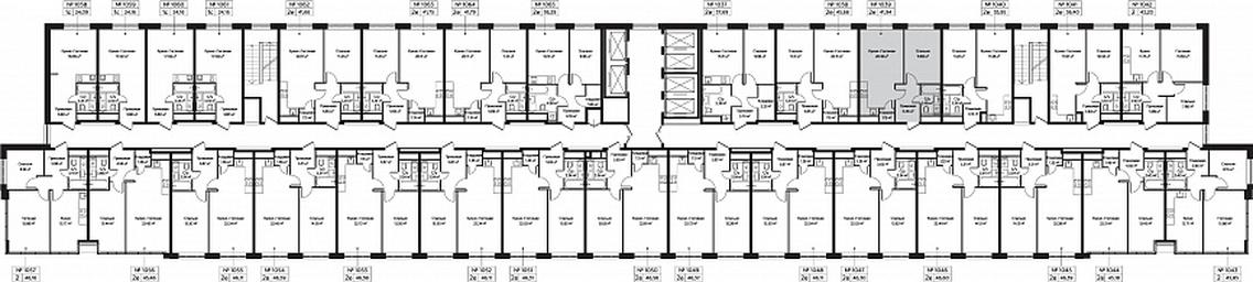 2-BD Apartment Sale, 41.94 sq. m. at Perets, Pyatnitskoye Highway, 58, Moscow, Russia #3 2-BD Apartment Sale, 41.94 sq. m. at Perets, Pyatnitskoye Highway, 58, Moscow, Russia #3