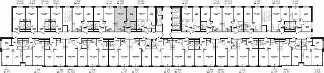 2-BD Apartment Sale, 41.79 sq. m. at Perets, Pyatnitskoye Highway, 58, Moscow, Russia #3 2-BD Apartment Sale, 41.79 sq. m. at Perets, Pyatnitskoye Highway, 58, Moscow, Russia #3