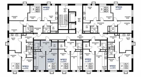 1-BD Apartment Sale, 46.9 sq. m. at Veresk, 3rd Khoroshyovskaya Street, вл19с3к1, Moscow, Russia #2 1-BD Apartment Sale, 46.9 sq. m. at Veresk, 3rd Khoroshyovskaya Street, вл19с3к1, Moscow, Russia #2