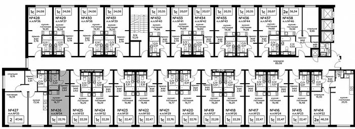 Apartment Sale, 22.86平方米 at Perets, Pyatnitskoye Highway, 58, Moscow, Russia #3 Apartment Sale, 22.86平方米 at Perets, Pyatnitskoye Highway, 58, Moscow, Russia #3
