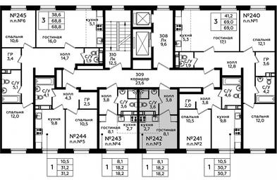 Apartment Sale, 18 sq. m. at Eko Bunino, prospekt Kuprina, 34к1, Sosenskoye Settlement, Moscow, Russia #3