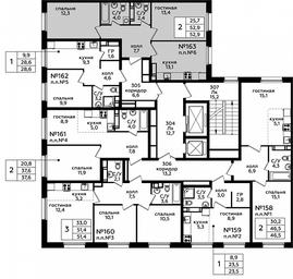 1-BD Apartment Sale, 52.8 sq. m. at Eko Bunino, prospekt Kuprina, 34к1, Sosenskoye Settlement, Moscow, Russia #2 1-BD Apartment Sale, 52.8 sq. m. at Eko Bunino, prospekt Kuprina, 34к1, Sosenskoye Settlement, Moscow, Russia #2